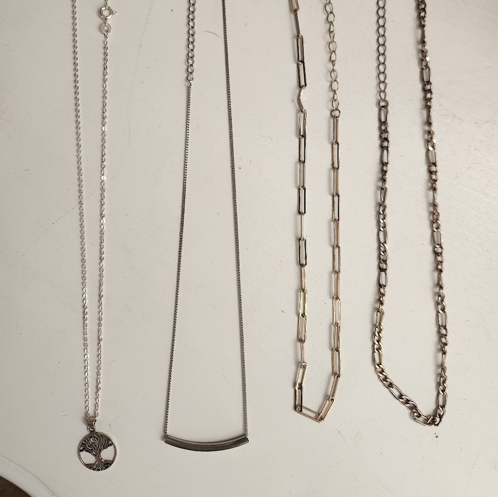 assortment of necklaces